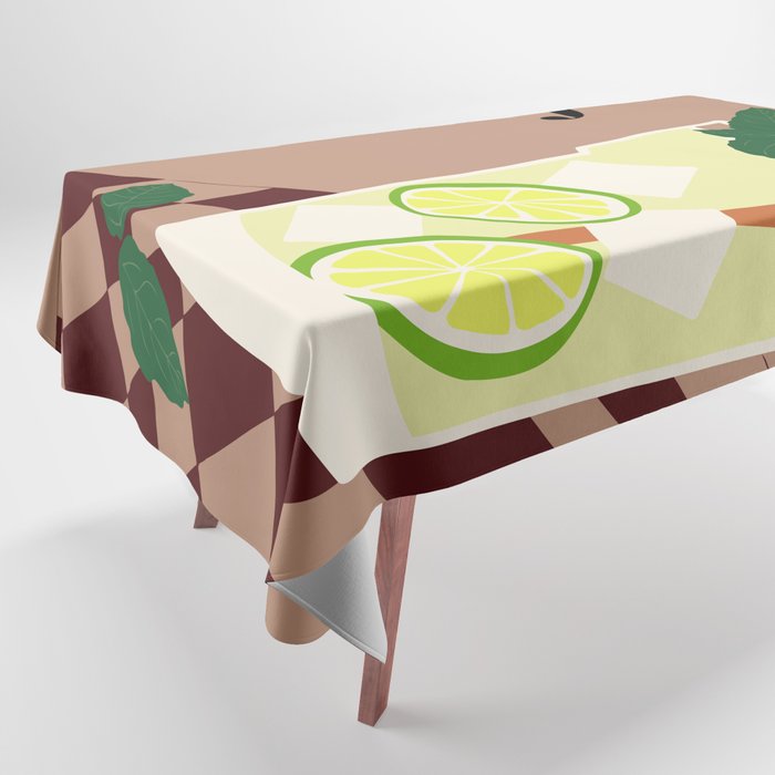 Mojito Cocktail Tablecloth Gallery Image 1
