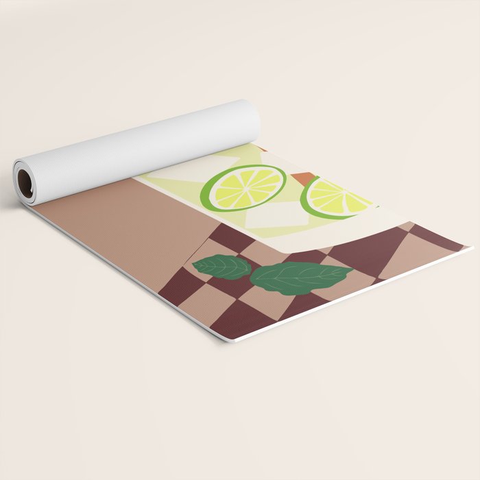 Mojito Cocktail Yoga Mat Gallery Image 2