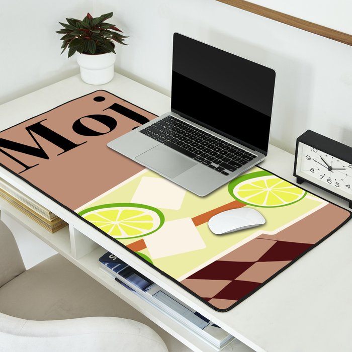 Mojito Cocktail Desk Mat Gallery Image 2