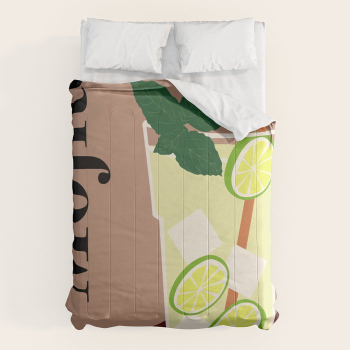 Mojito Cocktail Comforter Gallery Image 1