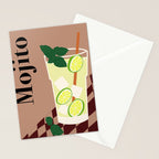Mojito Cocktail Stationery Card Gallery Image 2