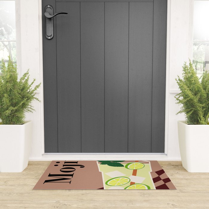 Mojito Cocktail Welcome Mat Gallery Image 3