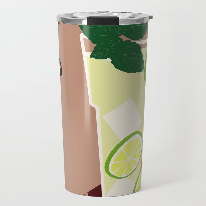 Mojito Cocktail Travel Mug Gallery Image 1