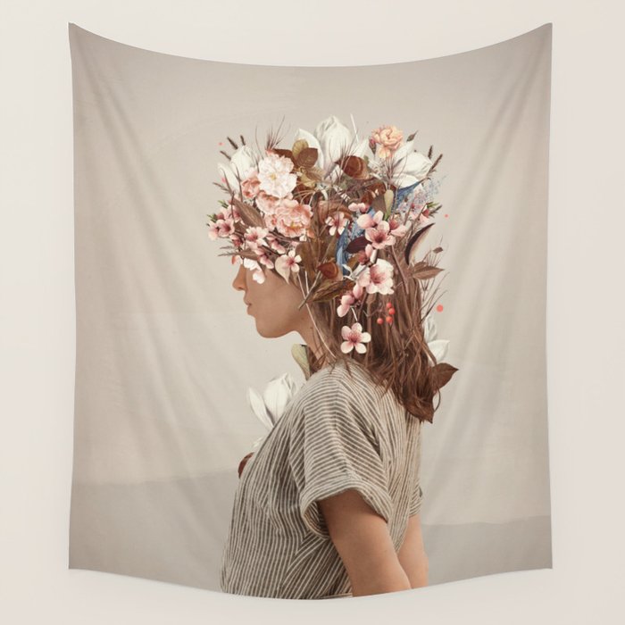 My Hidden inner Blues Wall Tapestry Gallery Image 4