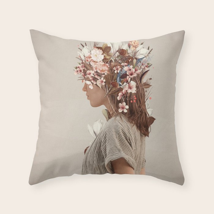 My Hidden inner Blues Throw Pillow Gallery Image 6