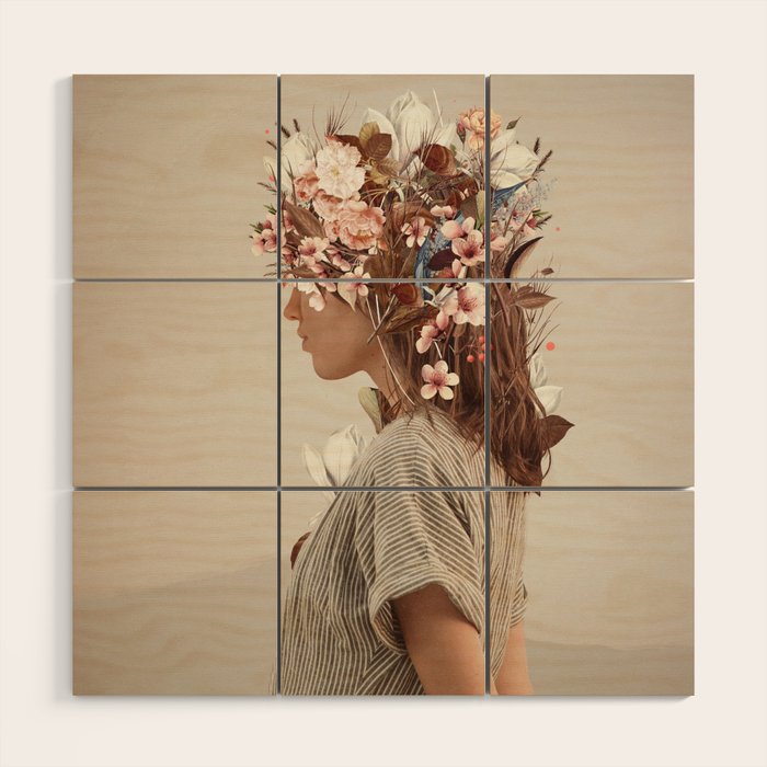 My Hidden inner Blues Wood Wall Art Gallery Image 1