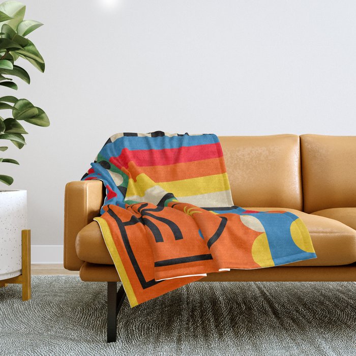 Wonderful Land Throw Blanket