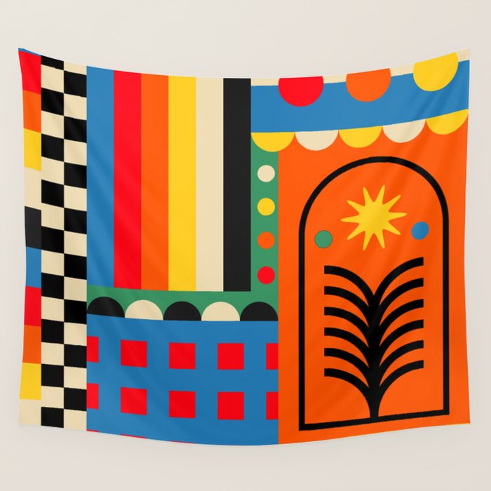 Wonderful Land Wall Tapestry Gallery Image 1