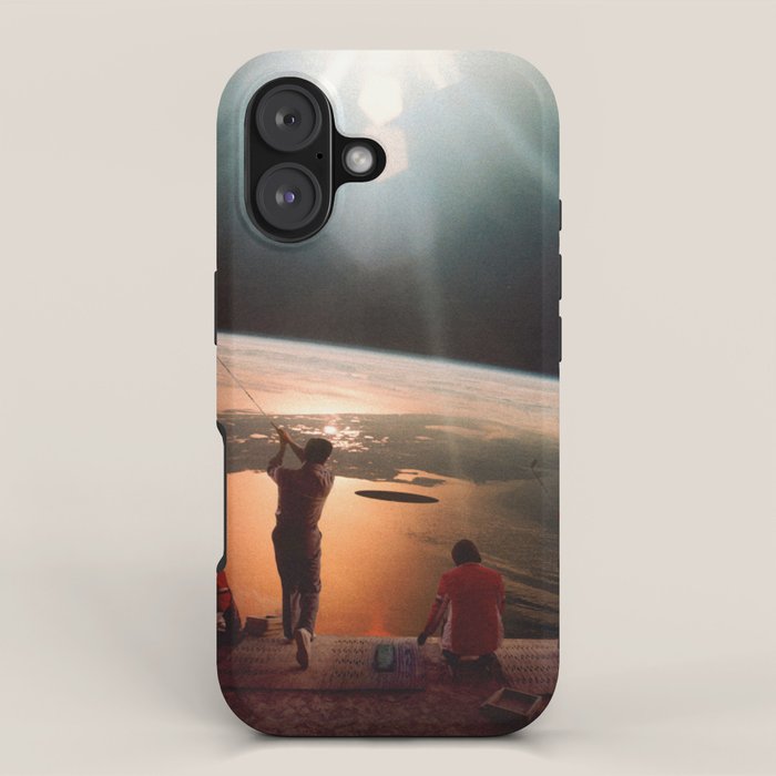Golfers In Space iPhone Case Gallery Image 1