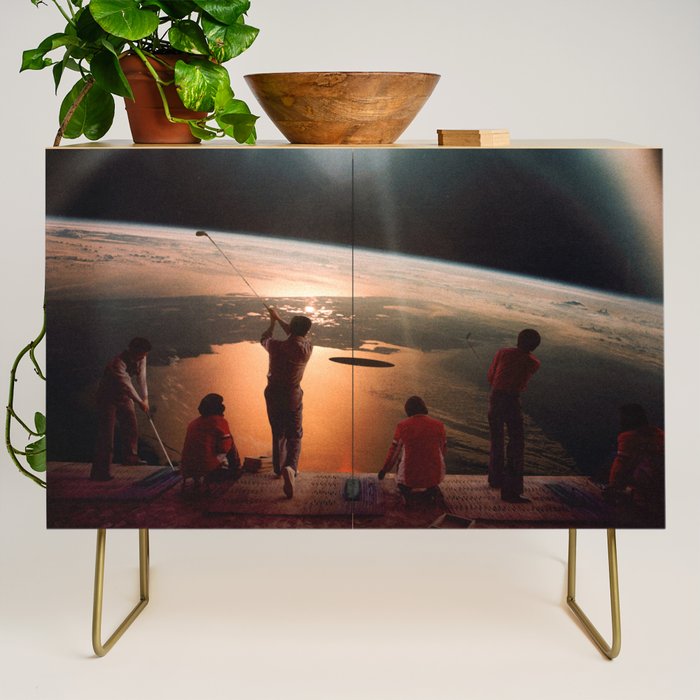 Golfers In Space Credenza Gallery Image 1