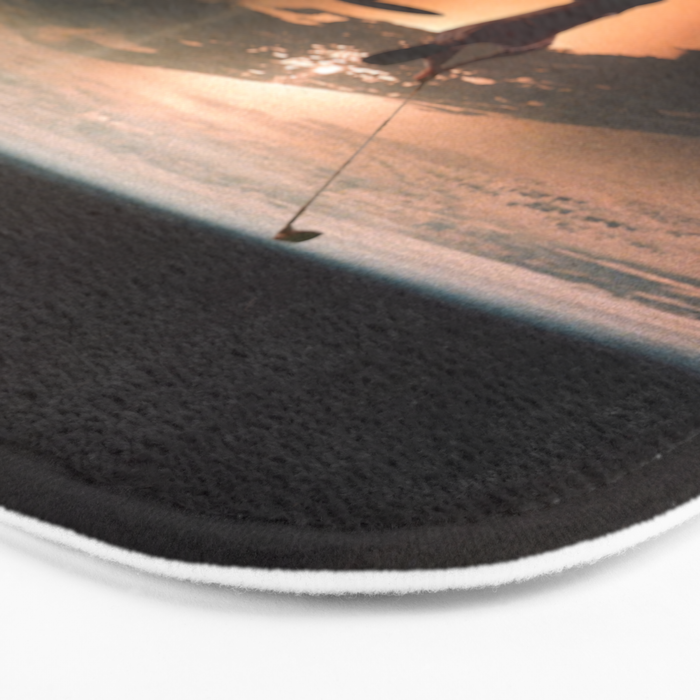 Golfers In Space Bath Mat Gallery Image 3