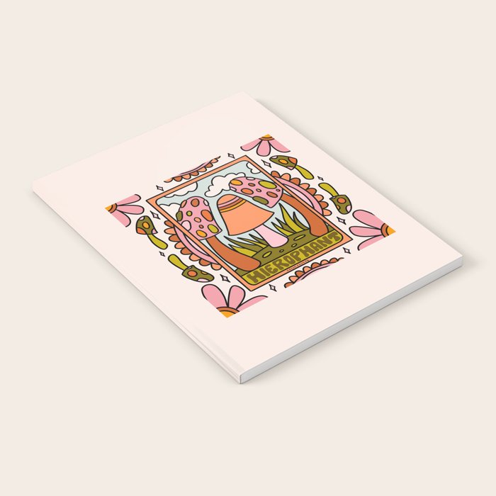 5. The Hierophant Mushroom Notebook Gallery Image 1