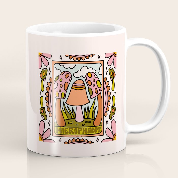 5. The Hierophant Mushroom Coffee Mug Gallery Image 1