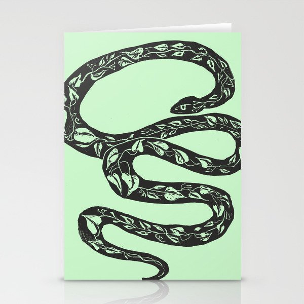 Snake Vine Stationery Card Gallery Image 1