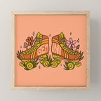 Gemini Roller Skate Mini Art Print Gallery Image 1