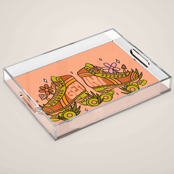 Gemini Roller Skate Acrylic Tray Gallery Image 1