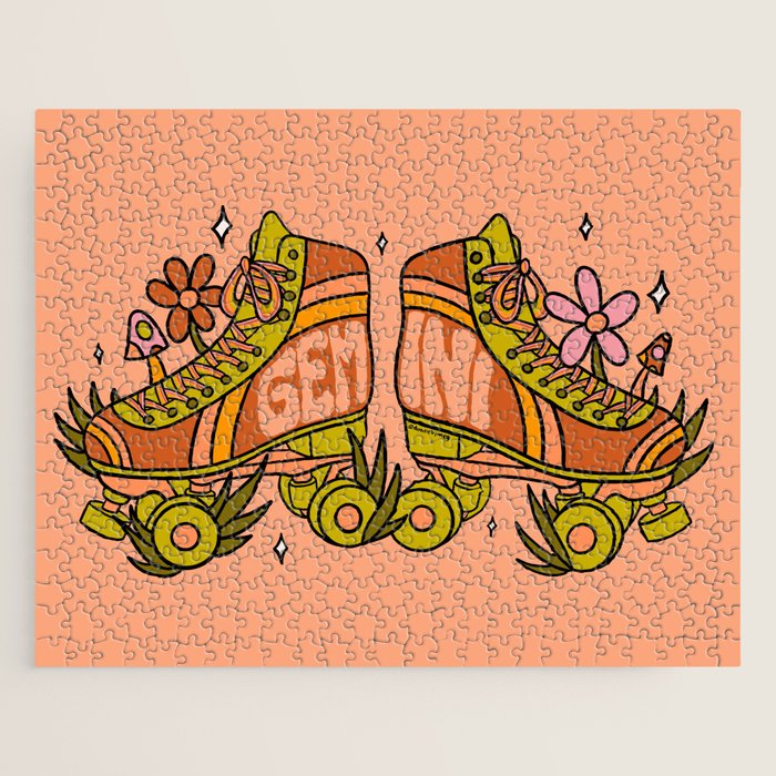 Gemini Roller Skate Jigsaw Puzzle Gallery Image 1