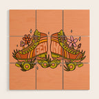 Gemini Roller Skate Wood Wall Art Gallery Image 1