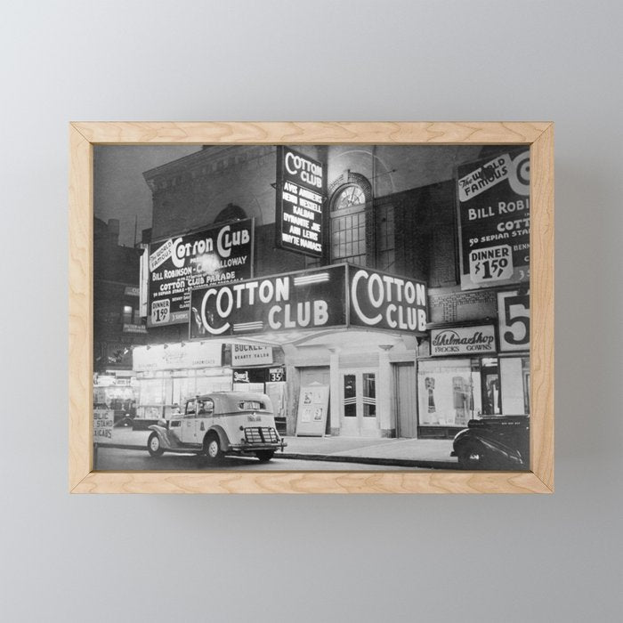 African American Harlem Renaissance Cotton Club Jazz Age Photograph Mini Art Print Gallery Image 1