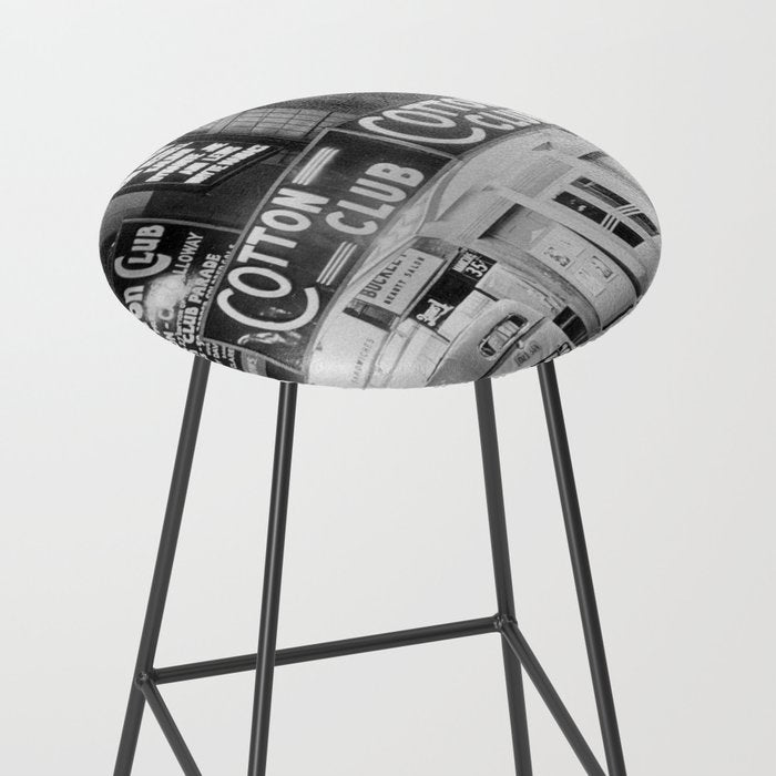 African American Harlem Renaissance Cotton Club Jazz Age Photograph Stool Gallery Image 2