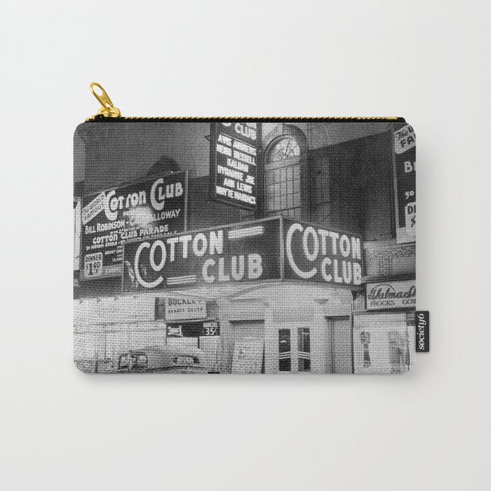 African American Harlem Renaissance Cotton Club Jazz Age Photograph Carry All Pouch Gallery Image 1