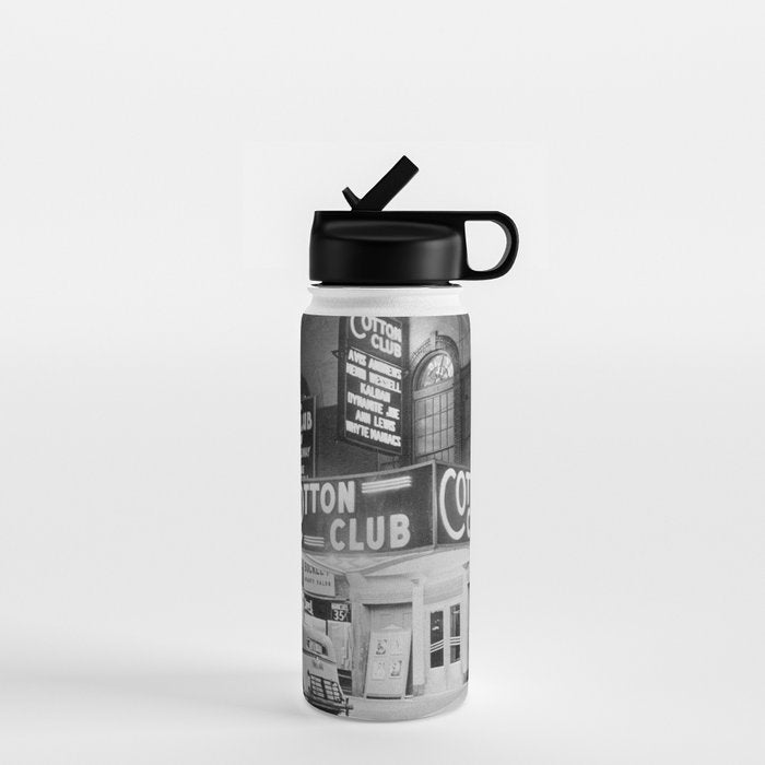 African American Harlem Renaissance Cotton Club Jazz Age Photograph Water Bottle Gallery Image 1