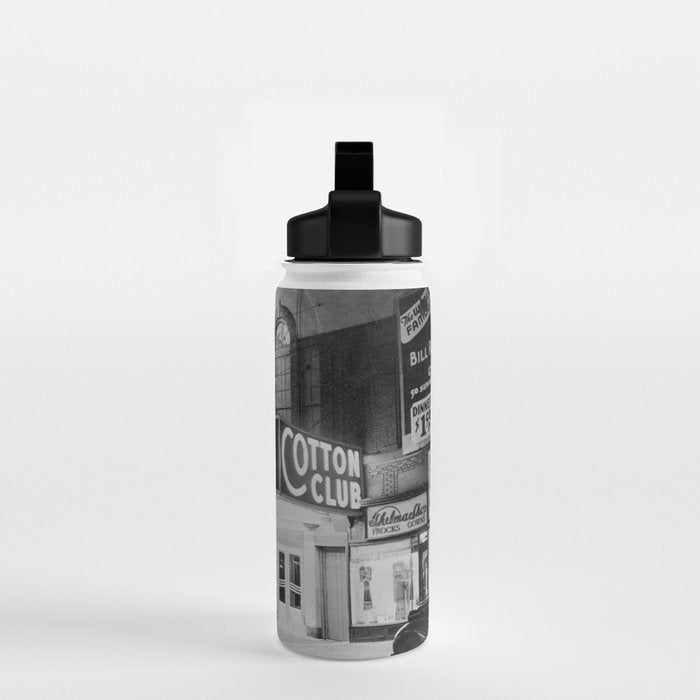 African American Harlem Renaissance Cotton Club Jazz Age Photograph Water Bottle Gallery Image 2