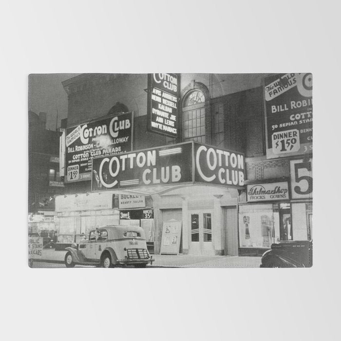 African American Harlem Renaissance Cotton Club Jazz Age Photograph Rug Gallery Image 2