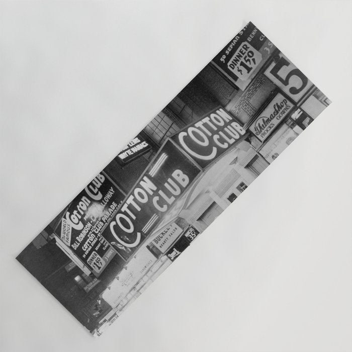 African American Harlem Renaissance Cotton Club Jazz Age Photograph Yoga Mat Gallery Image 1