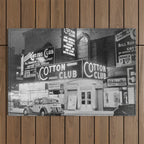 African American Harlem Renaissance Cotton Club Jazz Age Photograph Outdoor Rug Gallery Image 1