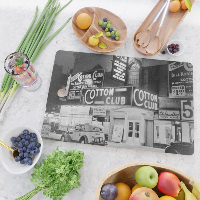African American Harlem Renaissance Cotton Club Jazz Age Photograph Cutting Board Gallery Image 2