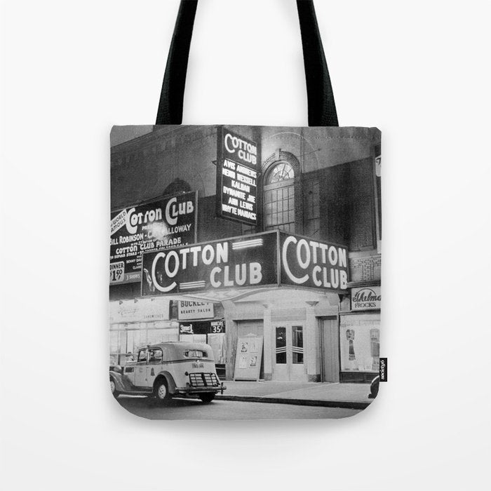 African American Harlem Renaissance Cotton Club Jazz Age Photograph Tote Bag Gallery Image 1