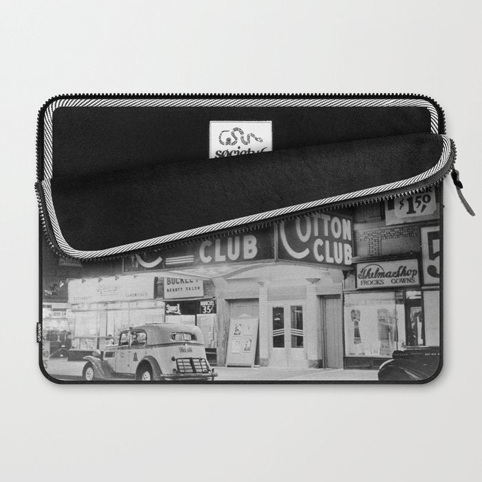 African American Harlem Renaissance Cotton Club Jazz Age Photograph Laptop Sleeve Gallery Image 2