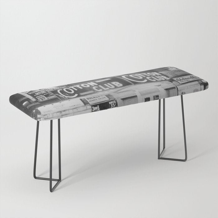 African American Harlem Renaissance Cotton Club Jazz Age Photograph Bench Gallery Image 1