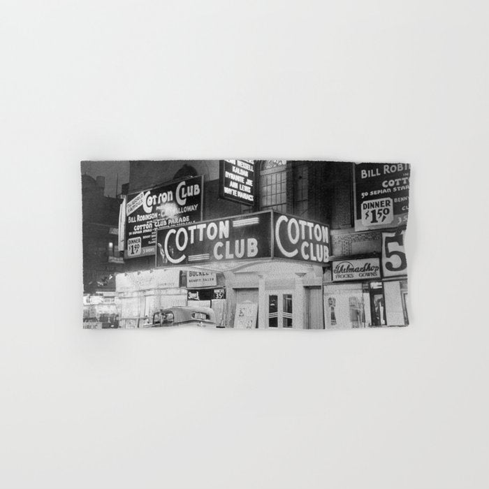 African American Harlem Renaissance Cotton Club Jazz Age Photograph Towels Gallery Image 1