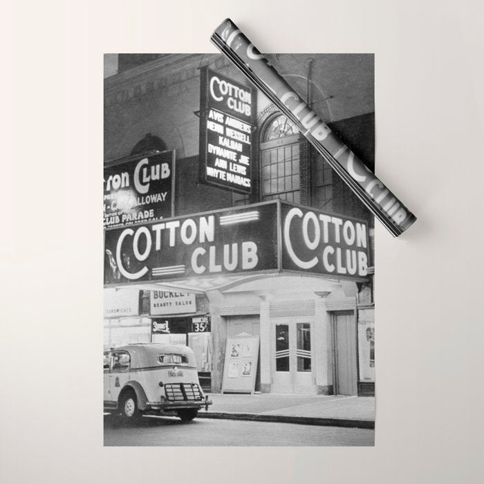 African American Harlem Renaissance Cotton Club Jazz Age Photograph Wrapping Paper Gallery Image 1