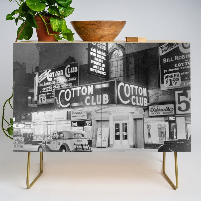 African American Harlem Renaissance Cotton Club Jazz Age Photograph Credenza Gallery Image 1