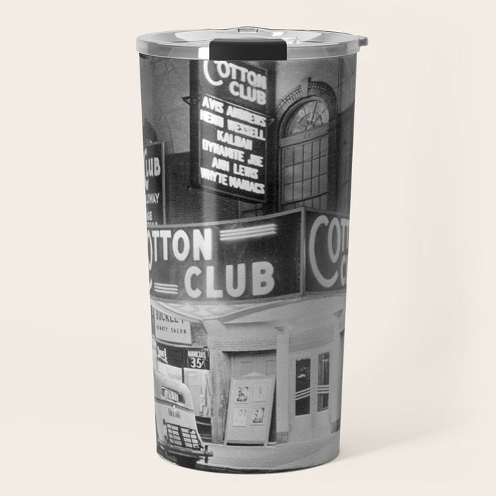African American Harlem Renaissance Cotton Club Jazz Age Photograph Travel Mug Gallery Image 1