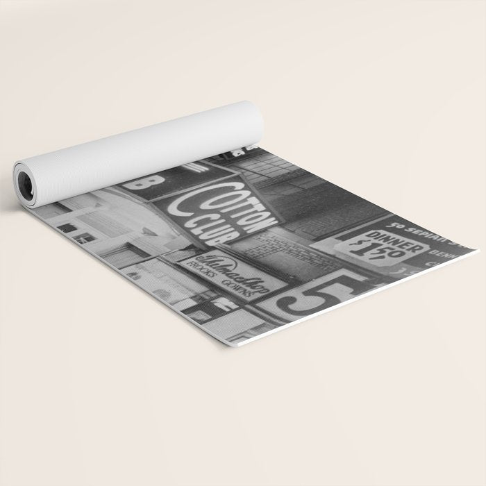African American Harlem Renaissance Cotton Club Jazz Age Photograph Yoga Mat Gallery Image 2