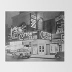 African American Harlem Renaissance Cotton Club Jazz Age Photograph Throw Blanket Gallery Image 2