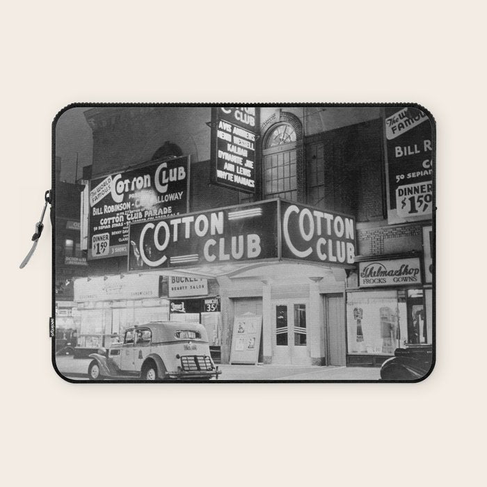African American Harlem Renaissance Cotton Club Jazz Age Photograph Laptop Sleeve Gallery Image 1