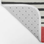Red Chili x Stripes Bath Mat Gallery Image 2