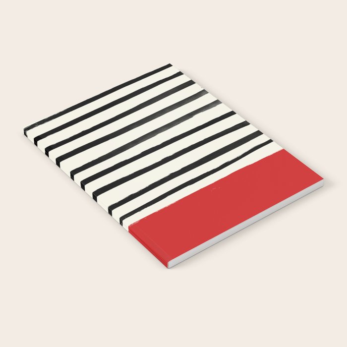 Red Chili x Stripes Notebook Gallery Image 1