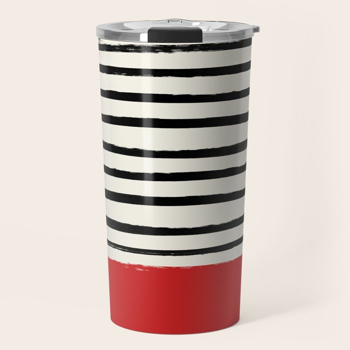 Red Chili x Stripes Travel Mug Gallery Image 1