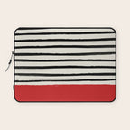 Red Chili x Stripes Laptop Sleeve Gallery Image 1