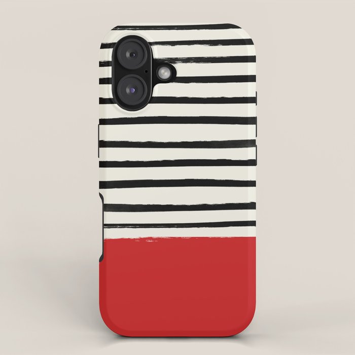 Red Chili x Stripes iPhone Case Gallery Image 1