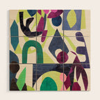 Purple Passion Wood Wall Art Gallery Image 1