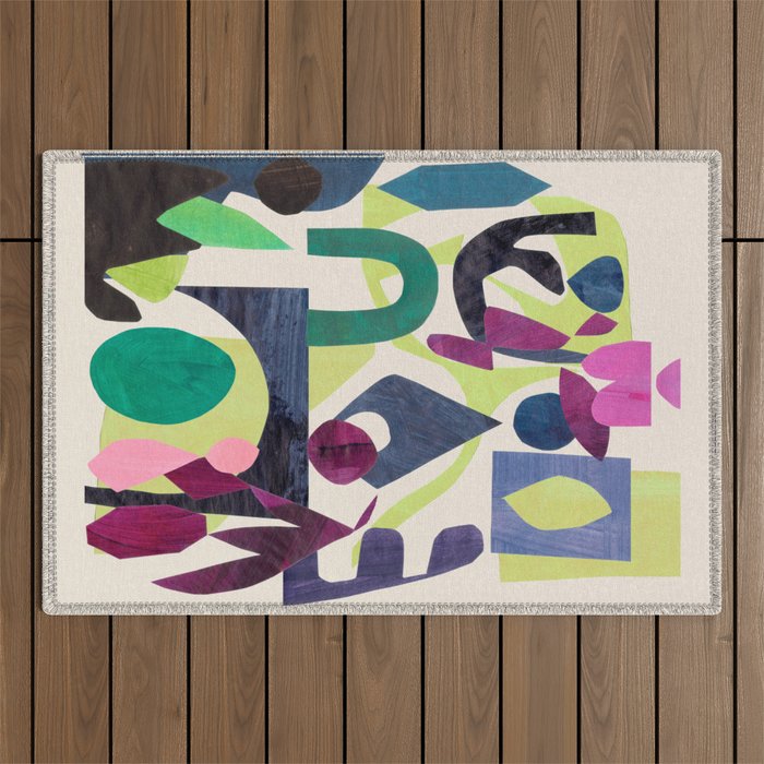 Purple Passion Outdoor Rug Gallery Image 1