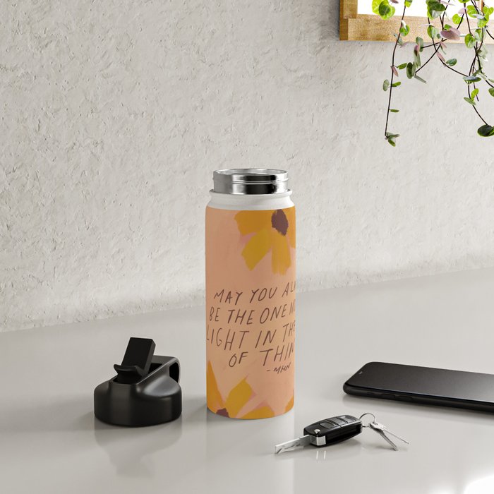 Noticing Light In The Chaos Of Things Water Bottle Gallery Image 4