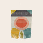 mid century bauhaus geometry large 2 Wall Hanging Gallery Image 1